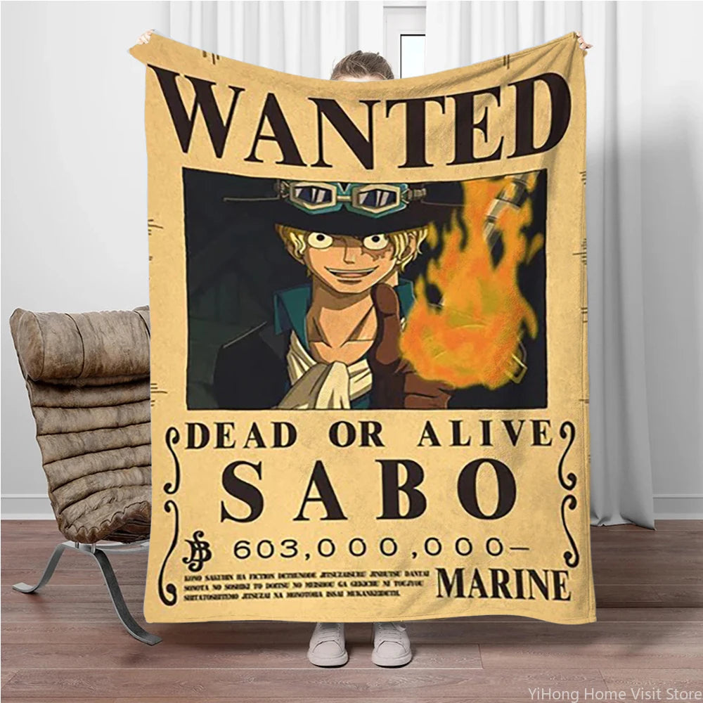 One Piece Wanted-poster - Sabo (Revolutionair Leger)