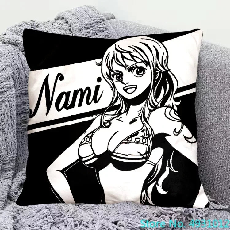 One Piece-kussensloop - Nami (mangadesign)