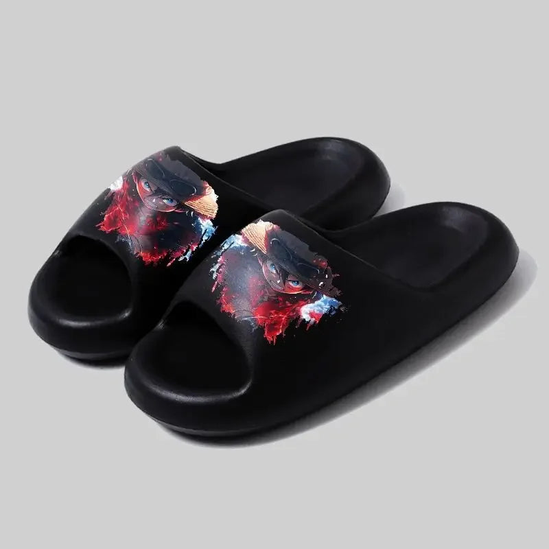 One Piece-slippers - Luffy rode aura