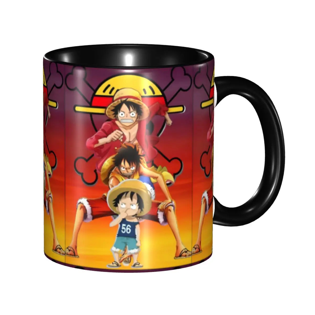 One Piece-mok - bemanning op de Thousand Sunny
