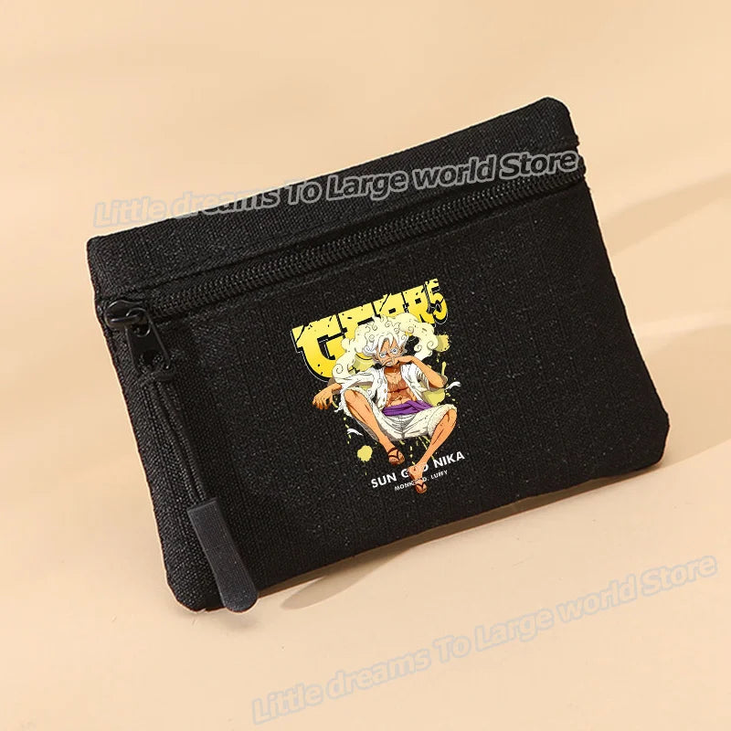 One Piece-portemonnee – Monkey D. Luffy chibi geel
