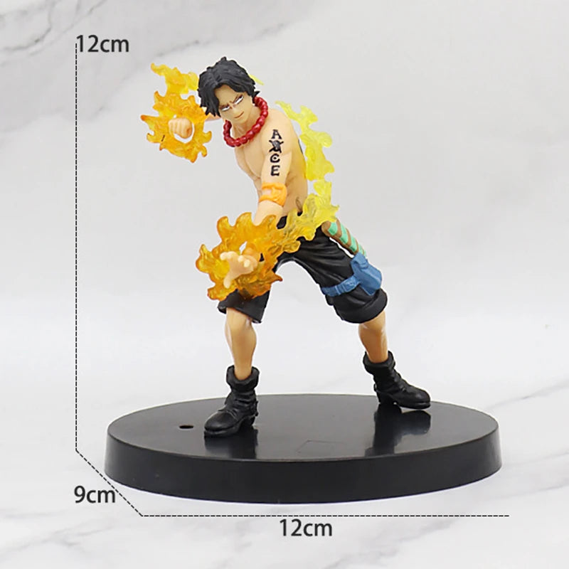 One Piece-figuurtje - Portgas D. Ace (gele gevechtseffecten)