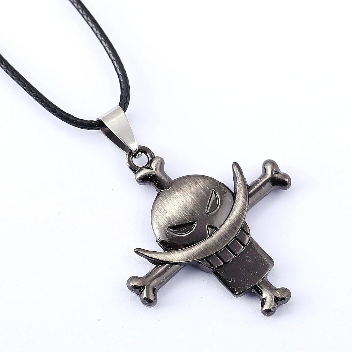 One Piece-ketting - Jolly Roger-hanger van Edward Newgate (Witbaard)