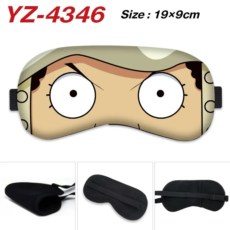 One Piece-slaapmasker - Ontwerp met de ogen van Usopp "Sogeking"