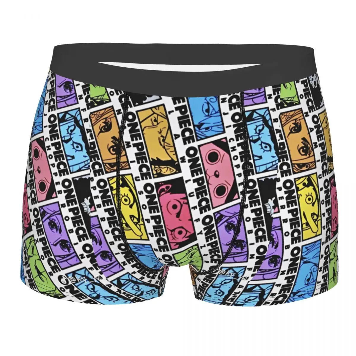 Boxershort - Kleurrijke mangapanelen