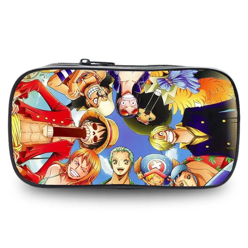 One Piece-etui – bemanning verenigd in epische illustratie