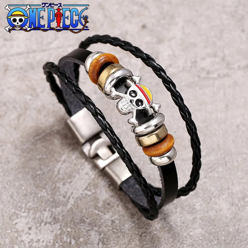 One Piece-armband – Meerdere rijen Strohoedenbemanning
