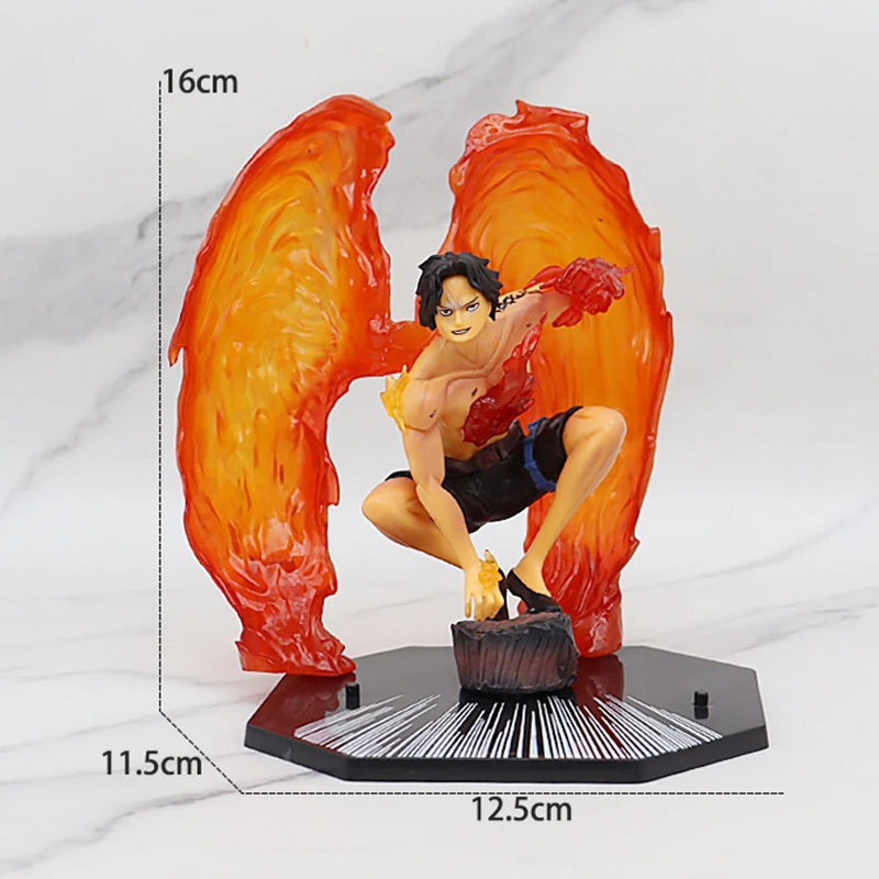 One Piece-figuurtje - Portgas D. Ace "Vuurvuist" (dynamische effecten)