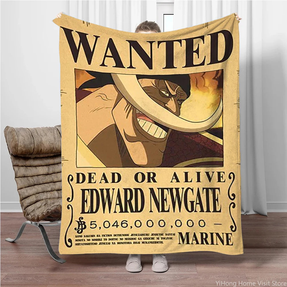 One Piece Wanted-poster - Edward Newgate (Witbaard)
