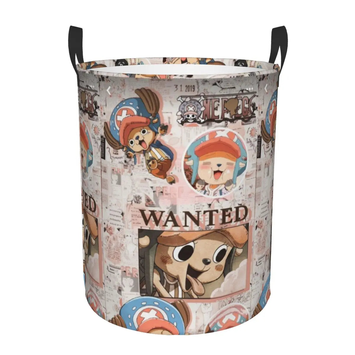 One Piece-opbergmand - Gezocht-poster van Monkey D. Luffy