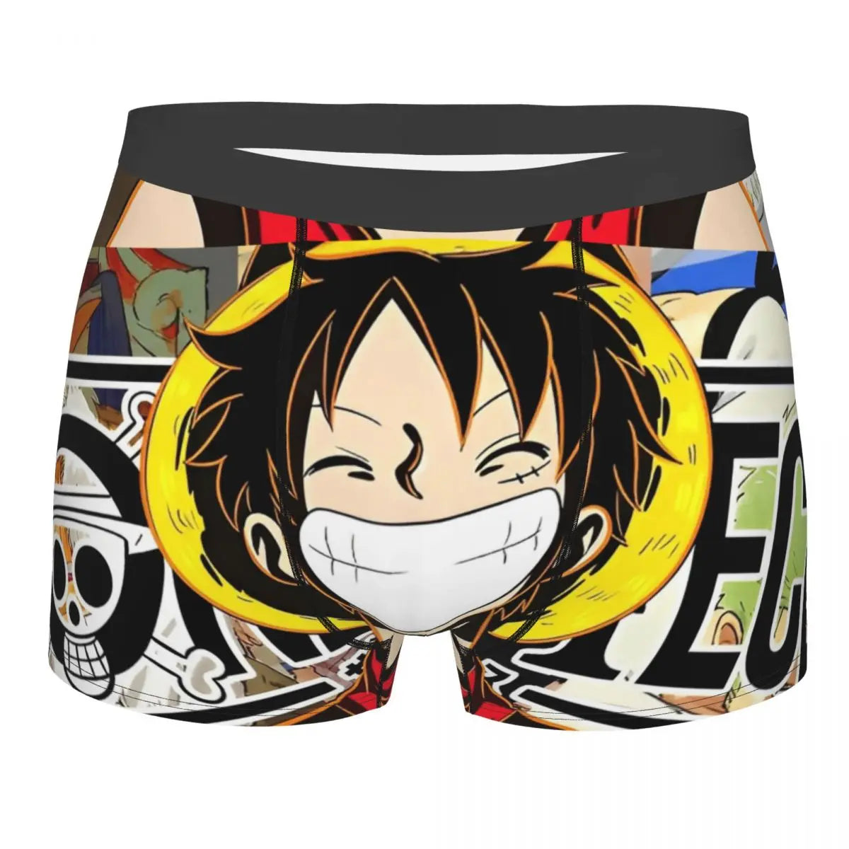 Boxershort - Close-up van Luffy's gezicht