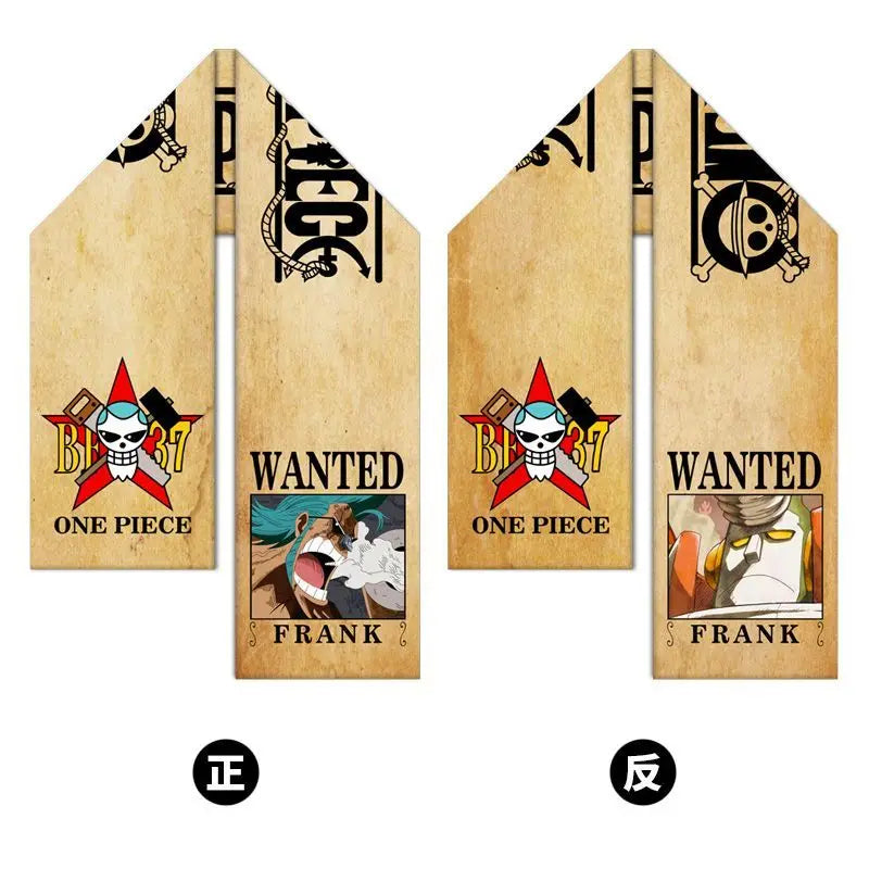Sjaal One Piece – Wanted Franky de cyborg