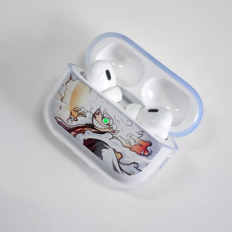 One Piece AirPods-hoesje - design van de Strohoeden-bemanning