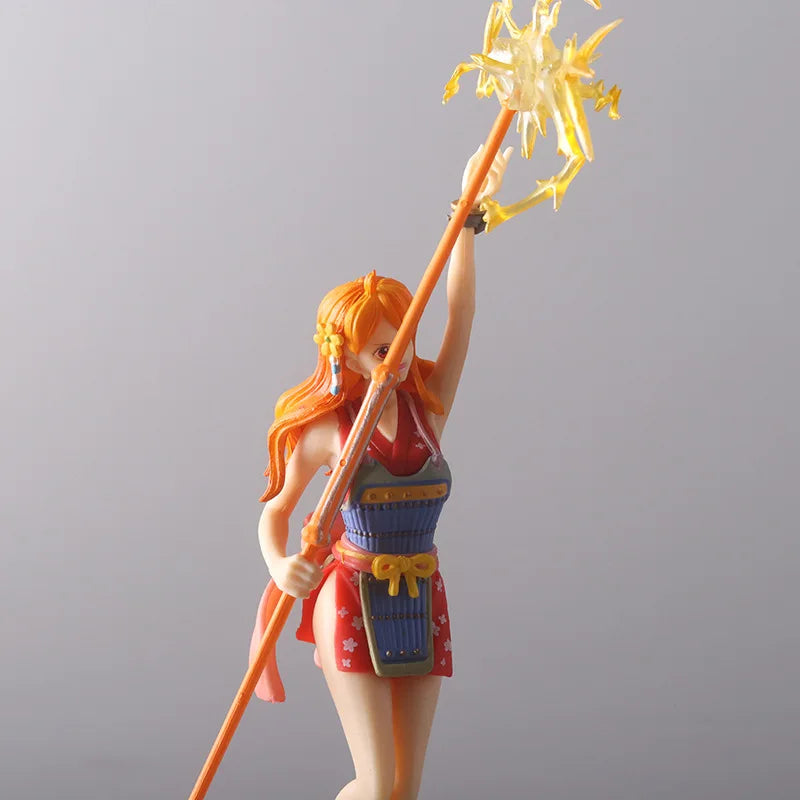 One Piece-figuur - Nami met Clima-Tact (23cm-versie)