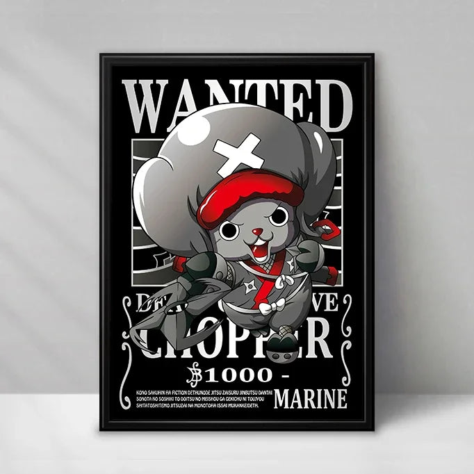 One Piece Wanted-poster - Tony Tony Chopper (schattig)