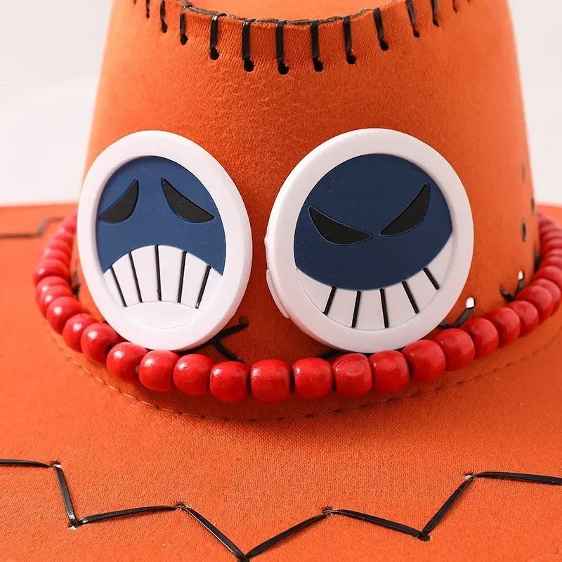 One Piece-hoed - Portgas D. Ace (getrouwe cosplay)
