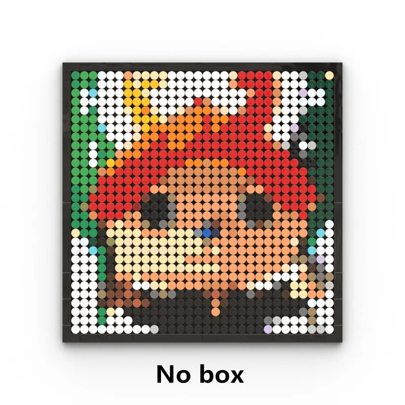 One Piece-pixelkunst-mozaïekschilderij - Tony Tony Chopper (bouwpakket)