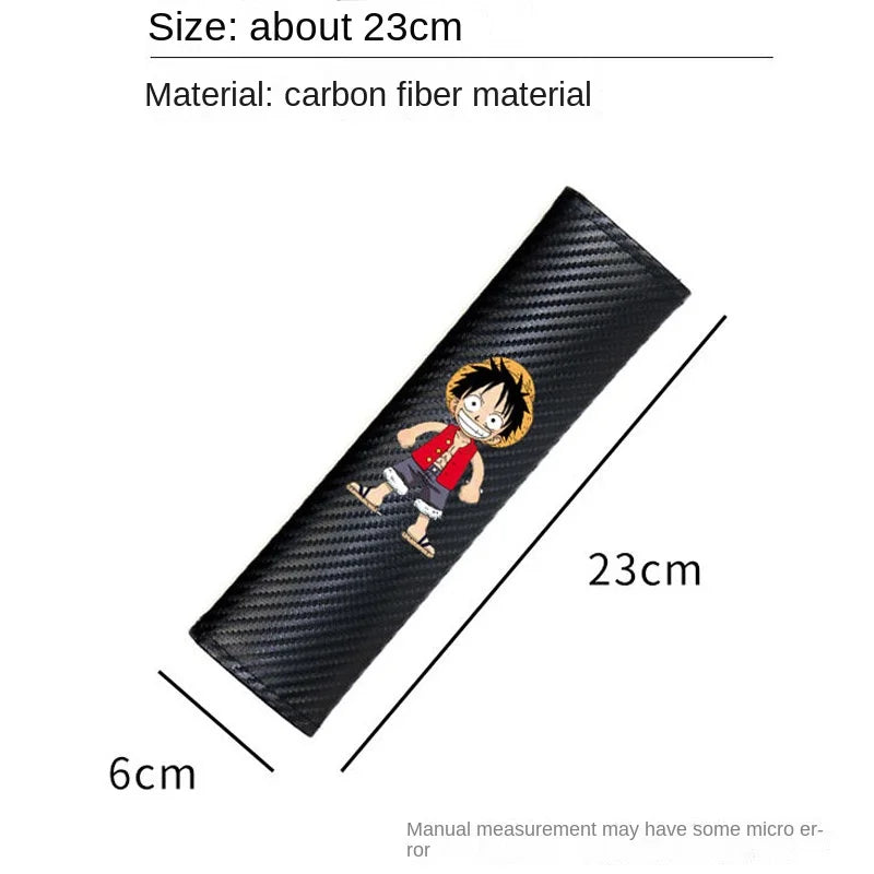 One Piece-gordelbeschermers - Design van Monkey D. Luffy (PU-leer)