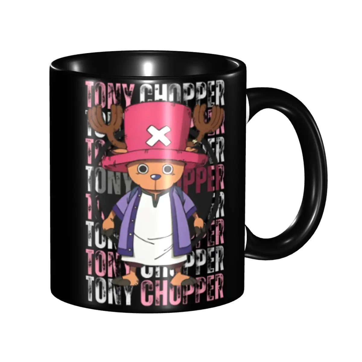 One Piece-mok - Tony Tony Chopper met roze hoed