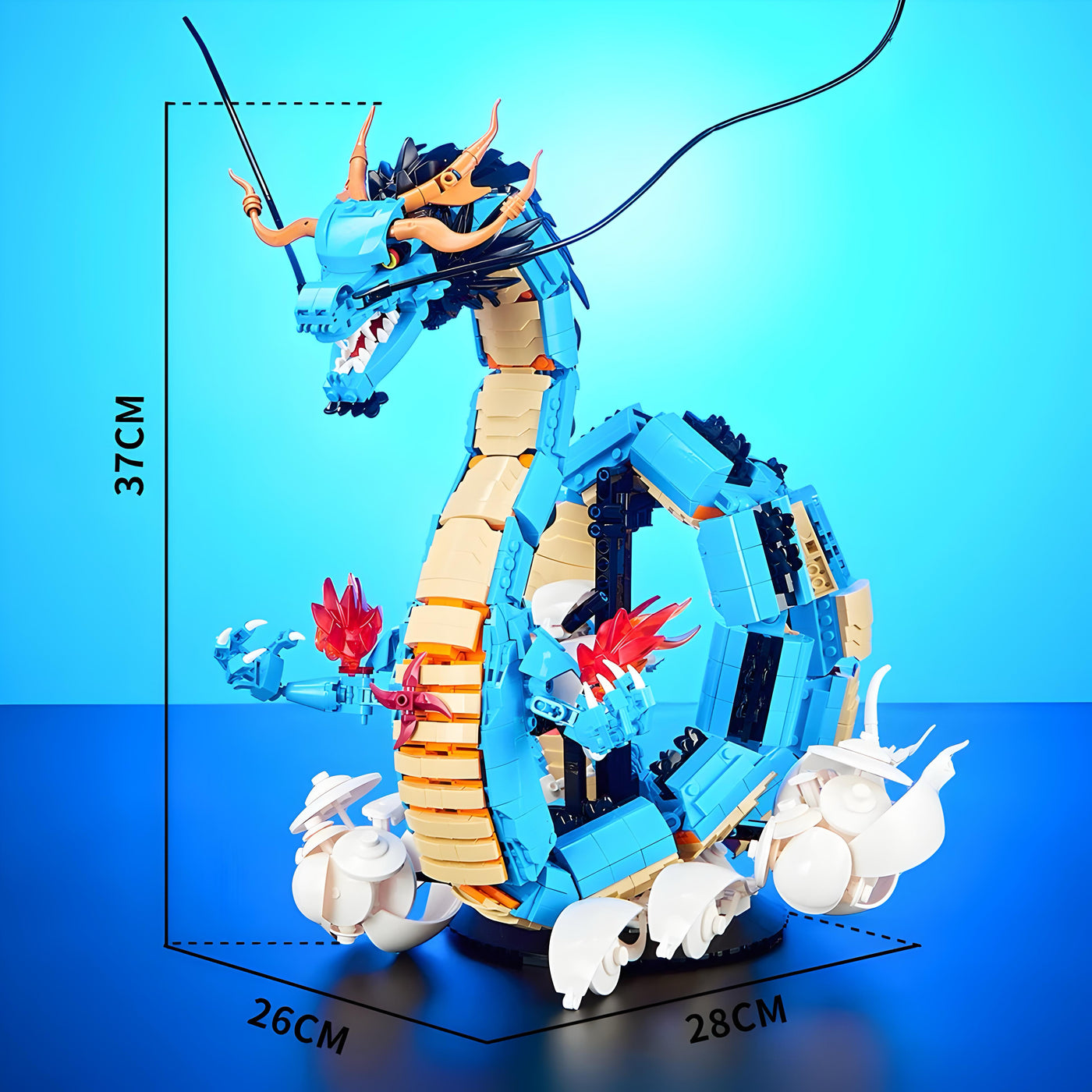 Lego One Piece - Azure Dragon Kaido (Collector’s MOC-model)