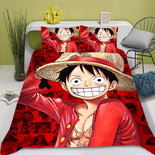 One Piece-bedset - Monkey D. Luffy Gear 2 (actie)