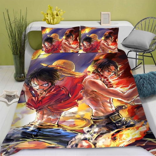 One Piece-bedset - Luffy Gear 4 Snakeman (actie)