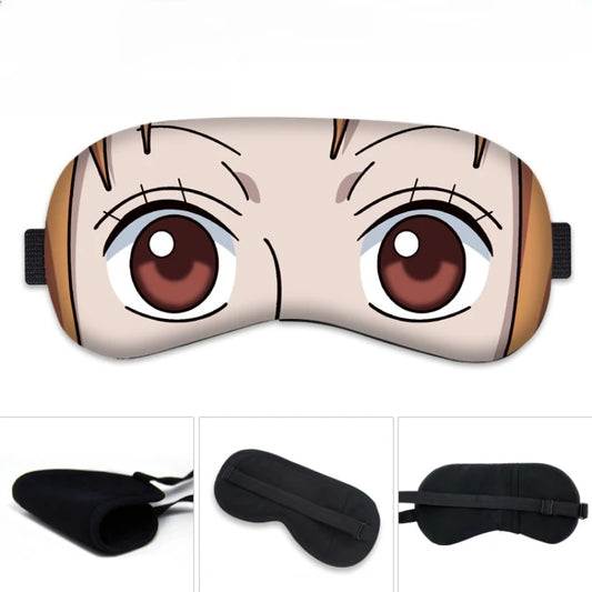 One Piece-slaapmasker - Ontwerp met de ogen van Nico Robin