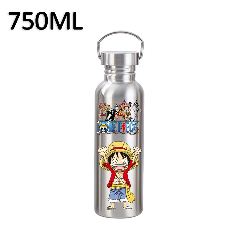 One Piece-drinkfles 750ml – Nami Manga-illustratie