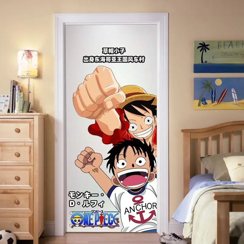 One Piece-wandtapijt - Monkey D. Luffy Gear 5 (artistiek ontwerp)