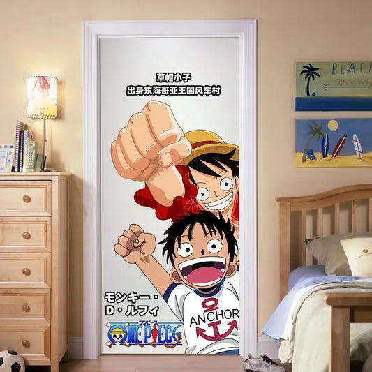 One Piece-wandtapijt - Monkey D. Luffy Gear 5 (artistiek ontwerp)