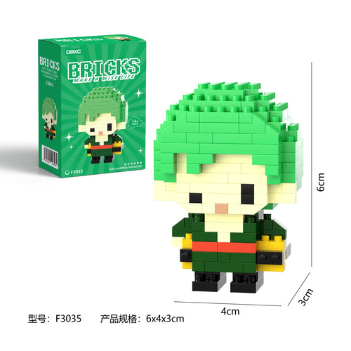 Lego One Piece - Roronoa Zoro (bouwmodel)