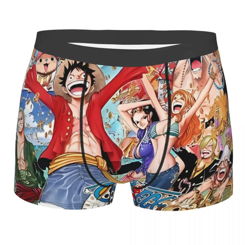 Boxershort - Luffy in meerdere poses