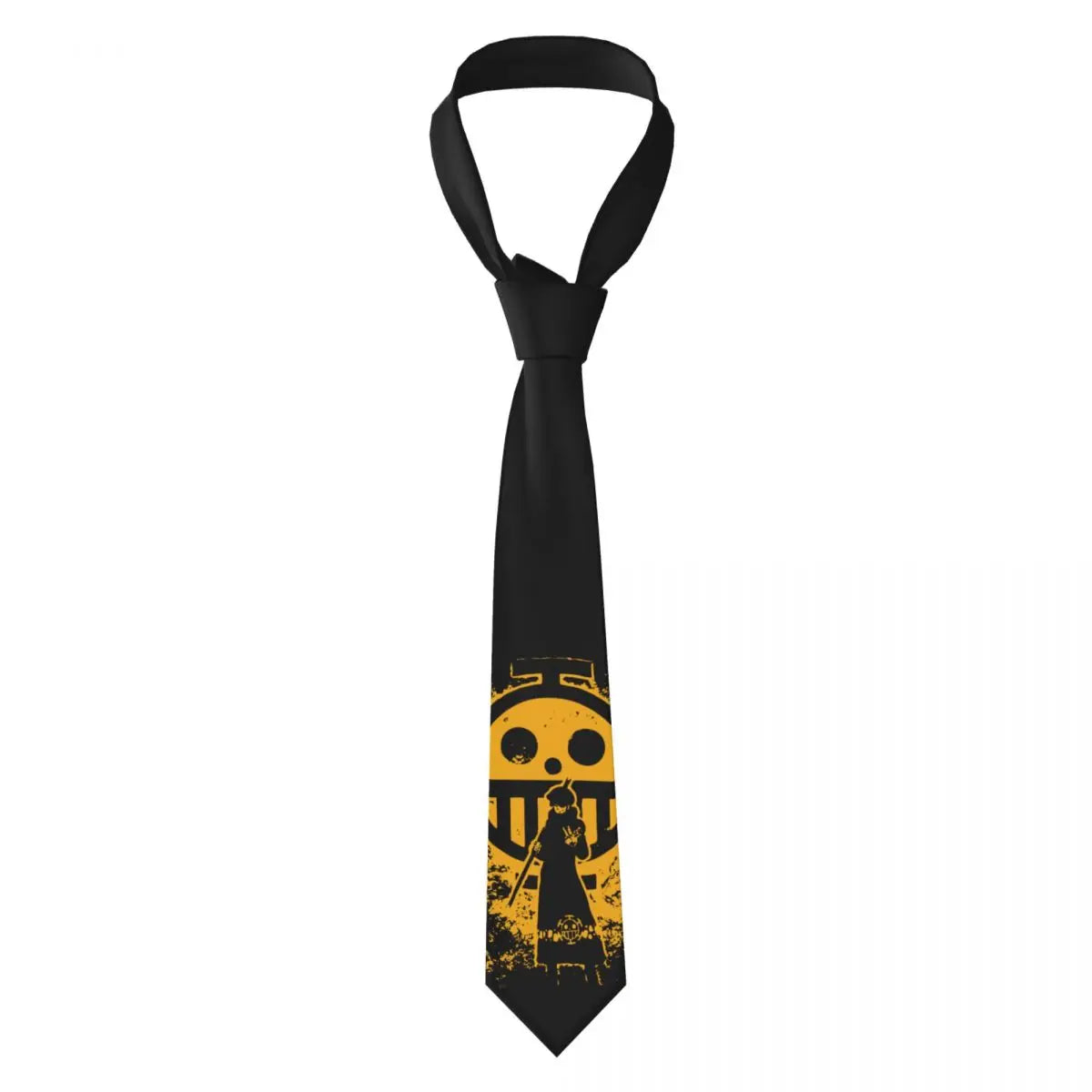 One Piece-stropdas – Gouden Piratenembleem