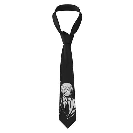 One Piece-stropdas – Donkere illustratie van Sanji