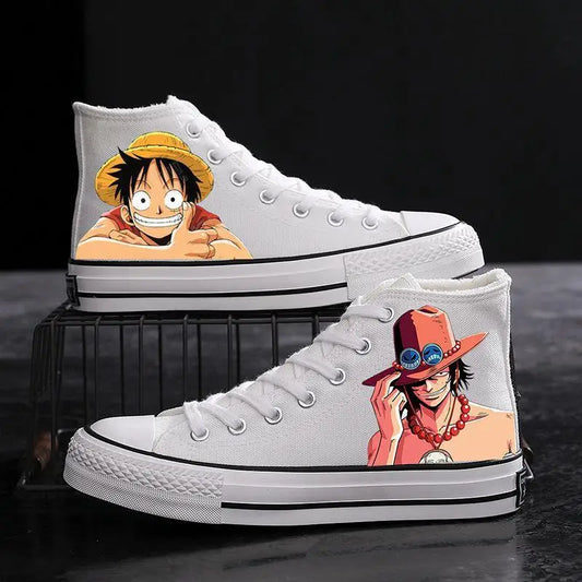 One Piece-sneakers - Ace wit