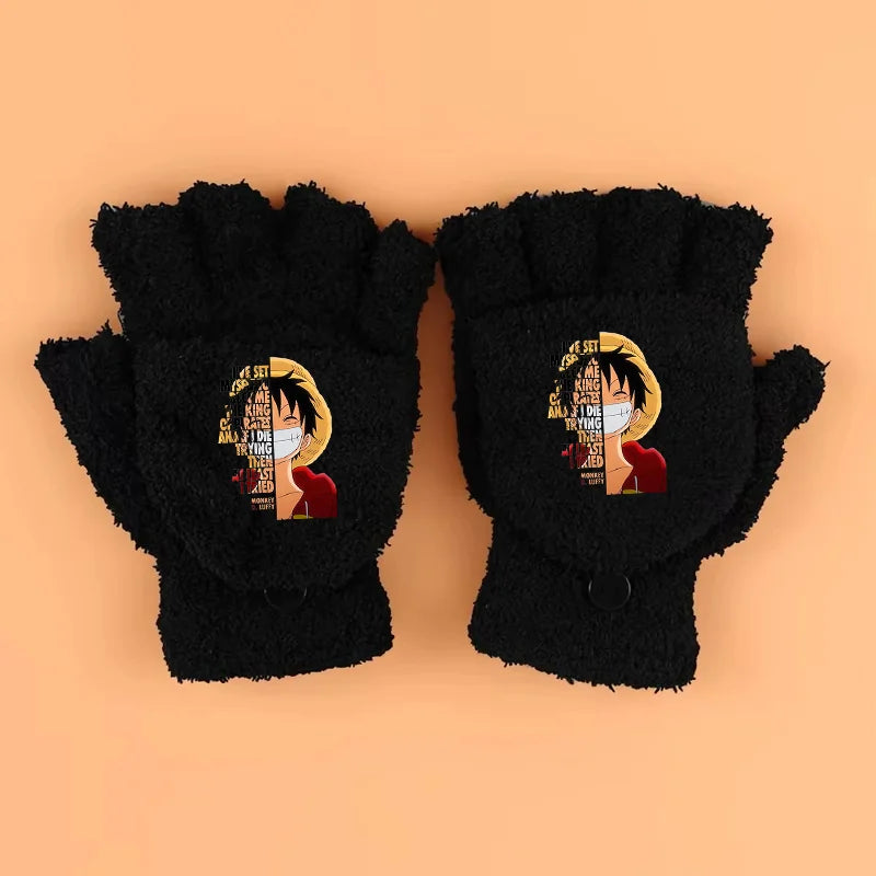 One Piece-handschoenen – Portret van Luffy