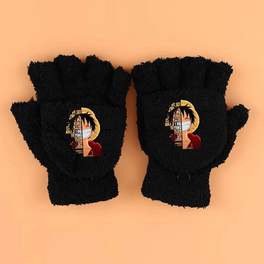 One Piece-handschoenen – Portret van Luffy