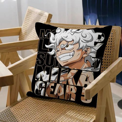 One Piece-kussensloop – Monkey D. Luffy Gear 5 Nika