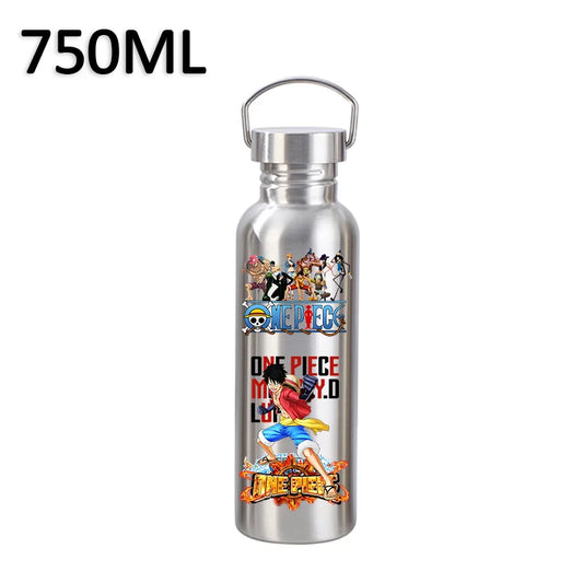 One Piece-drinkfles 750ml – Trafalgar Law Piratenstijl