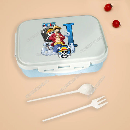 One Piece-lunchbox – Monkey D. Luffy in cartoonstijl