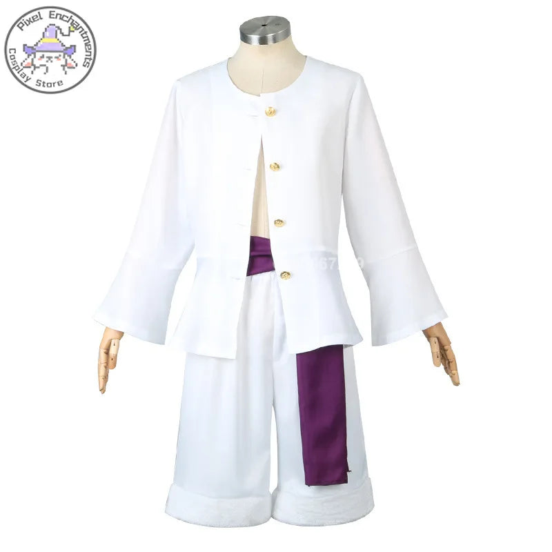 One Piece-cosplaykostuum - Klassieke outfit van Monkey D. Luffy