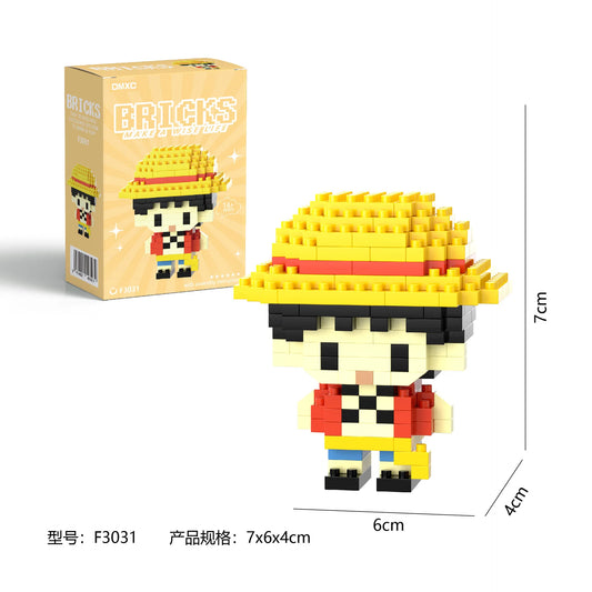 Lego One Piece - Monkey D. Luffy (Klassiek om te bouwen)