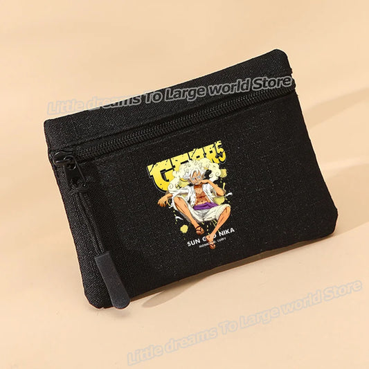 One Piece-portemonnee – Monkey D. Luffy chibi geel