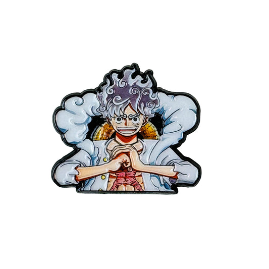 One Piece-pins - Luffy Gear 5 Ontwaking Nika Chibi