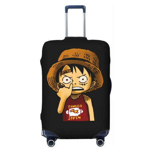 One Piece-kofferhoes - Chibi Luffy met Kawaii-design