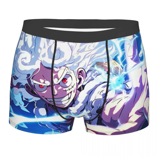 One Piece-boxershort - Monkey D. Luffy Gear 5 Nika (Paars)