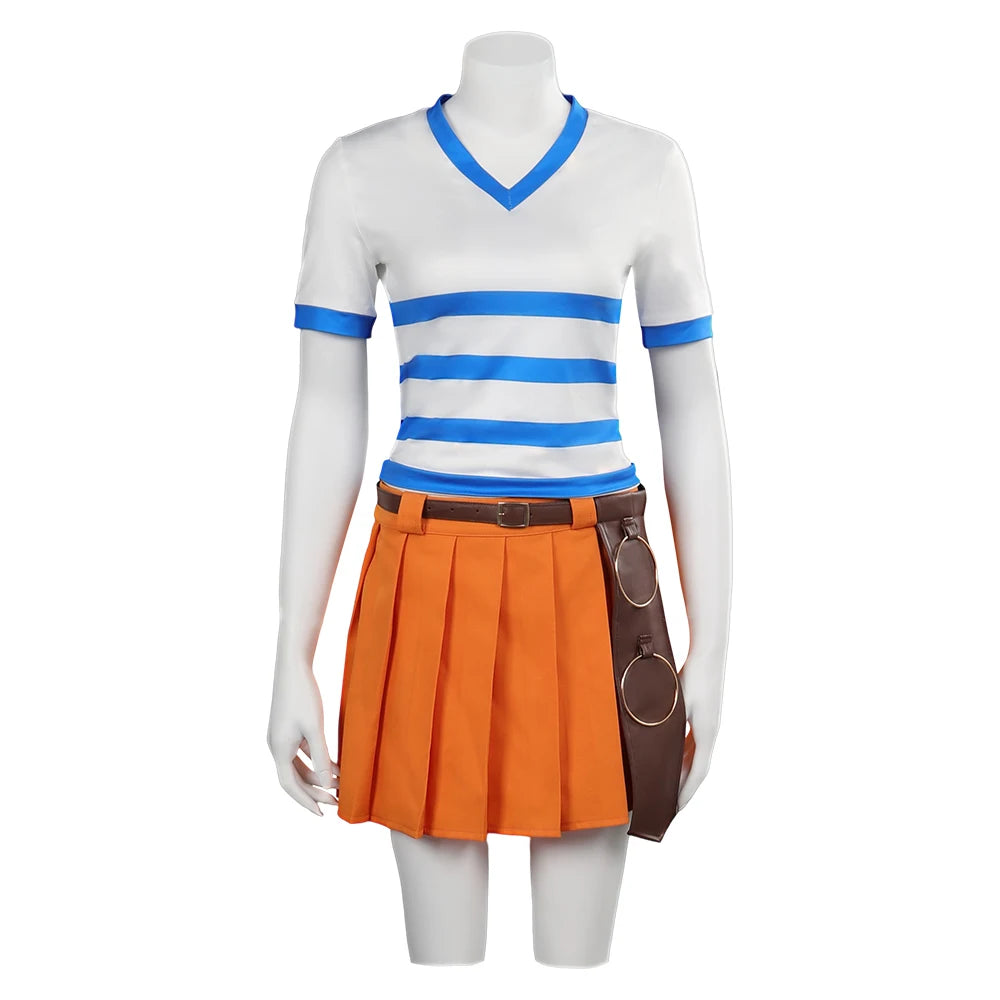 One Piece-cosplaykostuum - Nami-outfit (Whole Cake Island-versie)