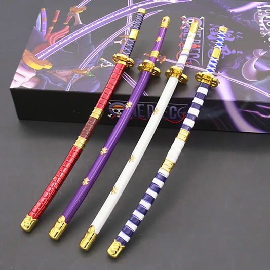 One Piece-zwaard - Set van 4 katana’s van Roronoa Zoro (Wapenverzameling)