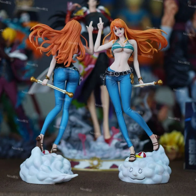 One Piece-figuur - Nami (Blue Dress & Classic-versie)
