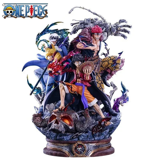 One Piece-figuur - trio van Supernova's (vechtdiorama van 23cm)
